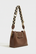 Camden Structured Bucket Bag - Brown