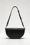 Kensington Saddle Bag - Black