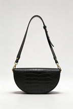 Kensington Saddle Bag - Black