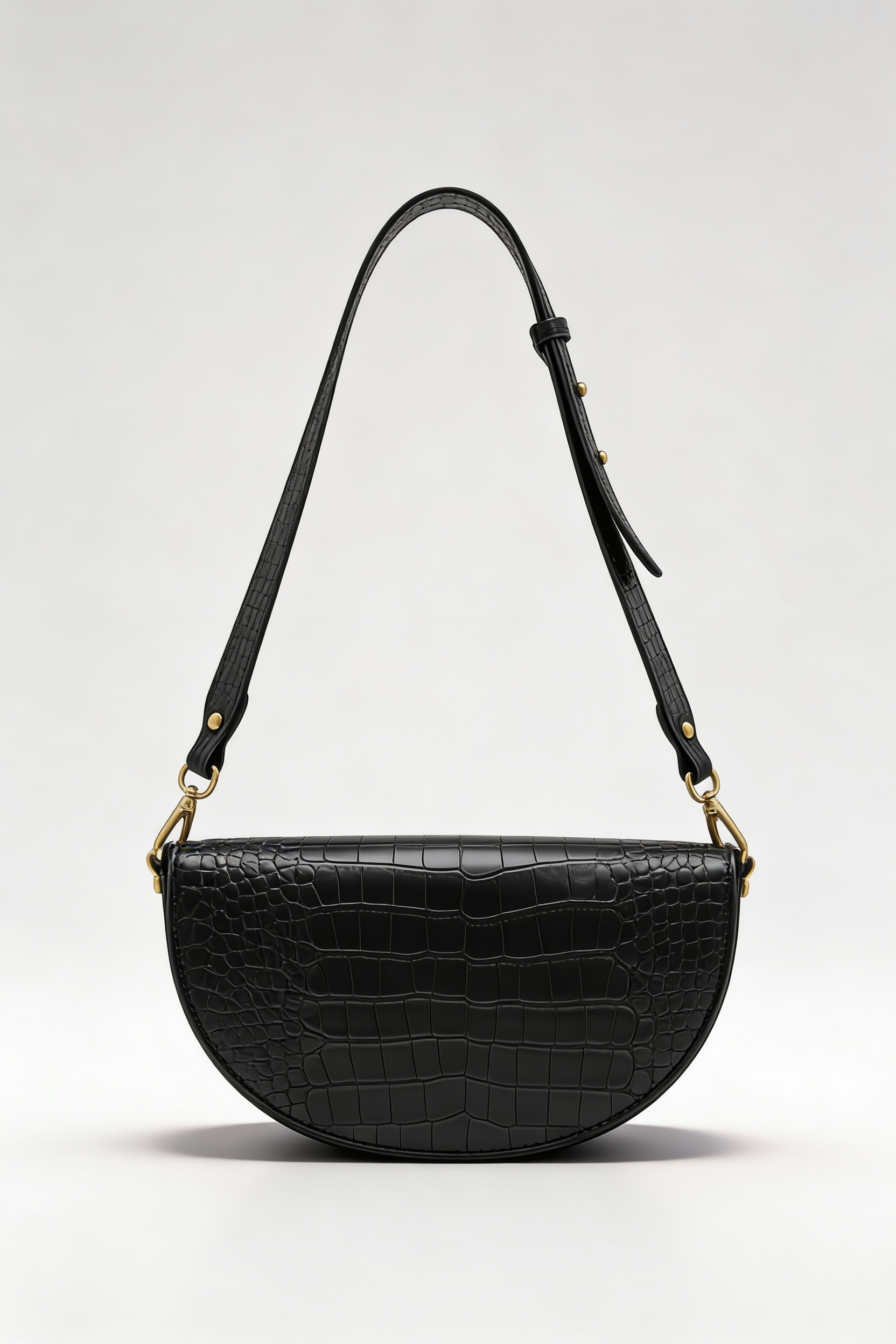 Kensington Saddle Bag - Black