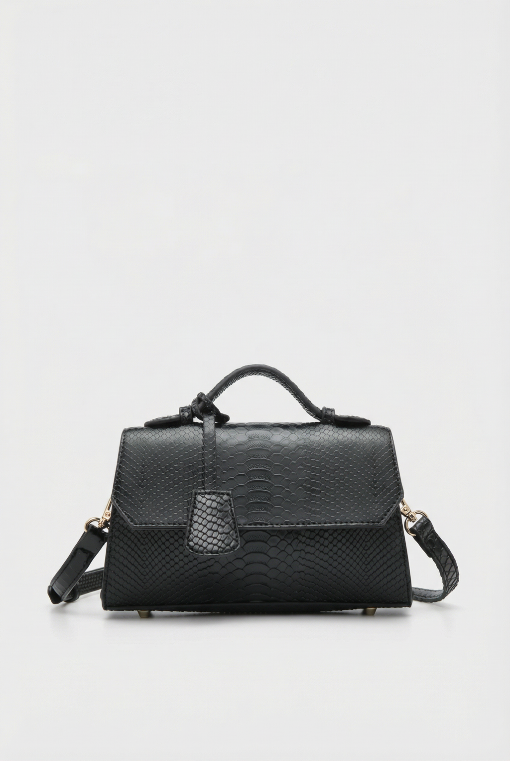 Windsor Structured Mini Satchel - Black
