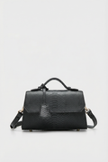 Windsor Structured Mini Satchel - Black