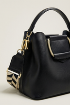 Camden Structured Bucket Bag - Black