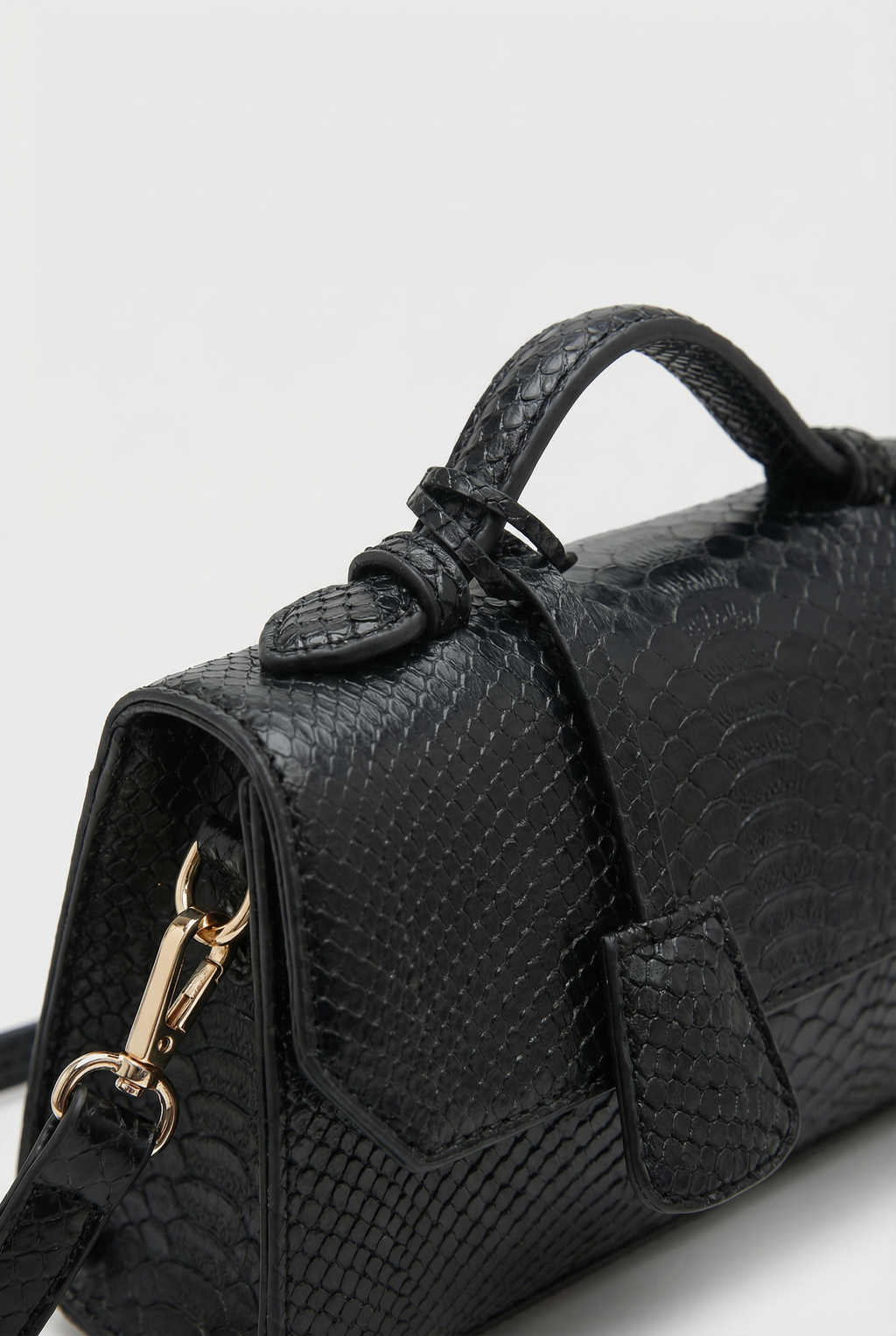 Windsor Structured Mini Satchel - Black