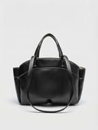 Hampton Canvas & Leather Weekender Tote - Black
