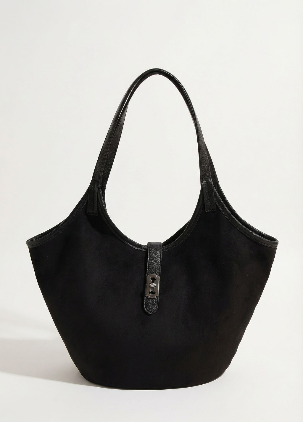 Aspen Frosted Vintage Tote - Black