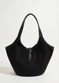 Aspen Frosted Vintage Tote - Black