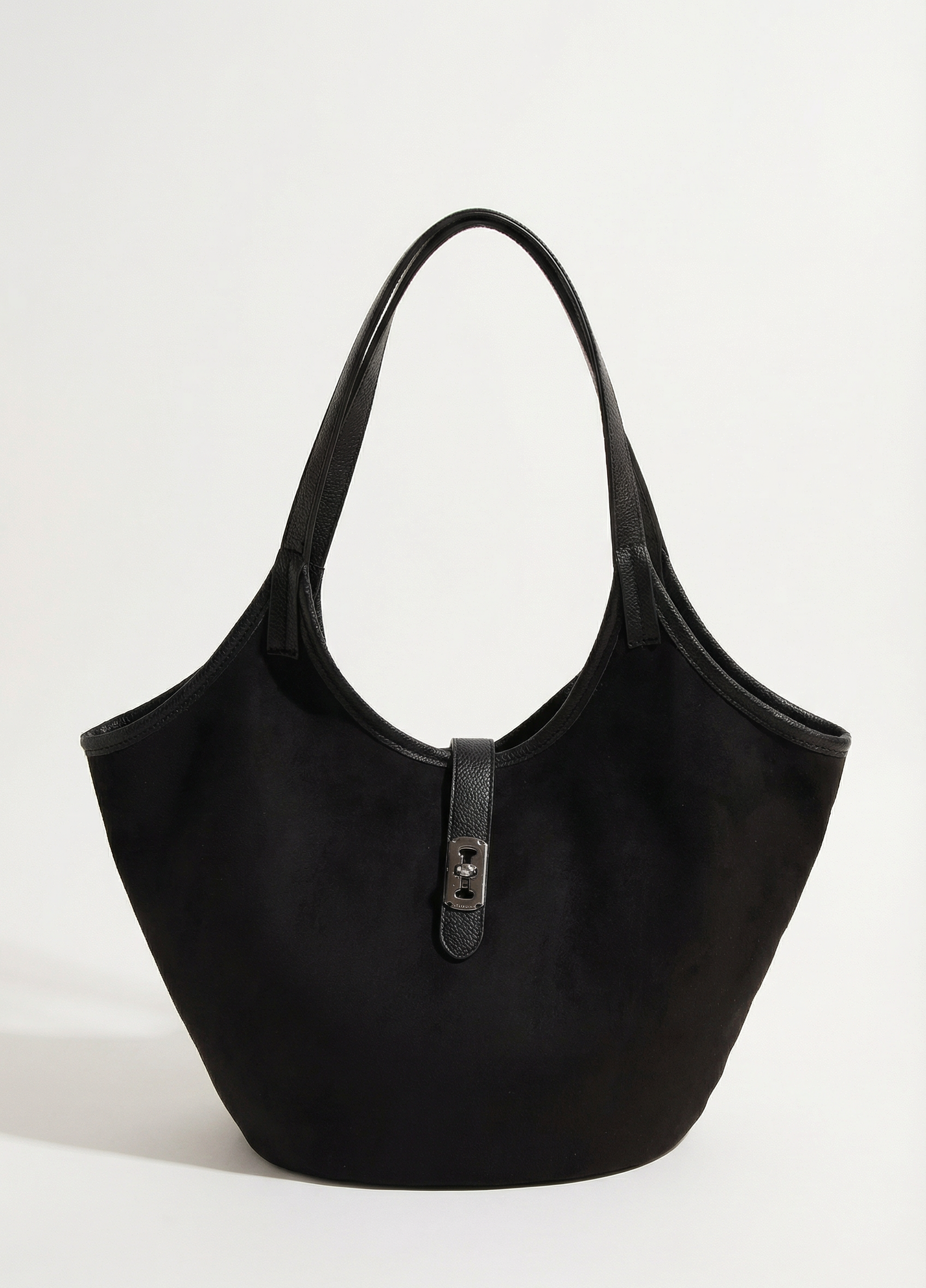 Aspen Frosted Vintage Tote - Black
