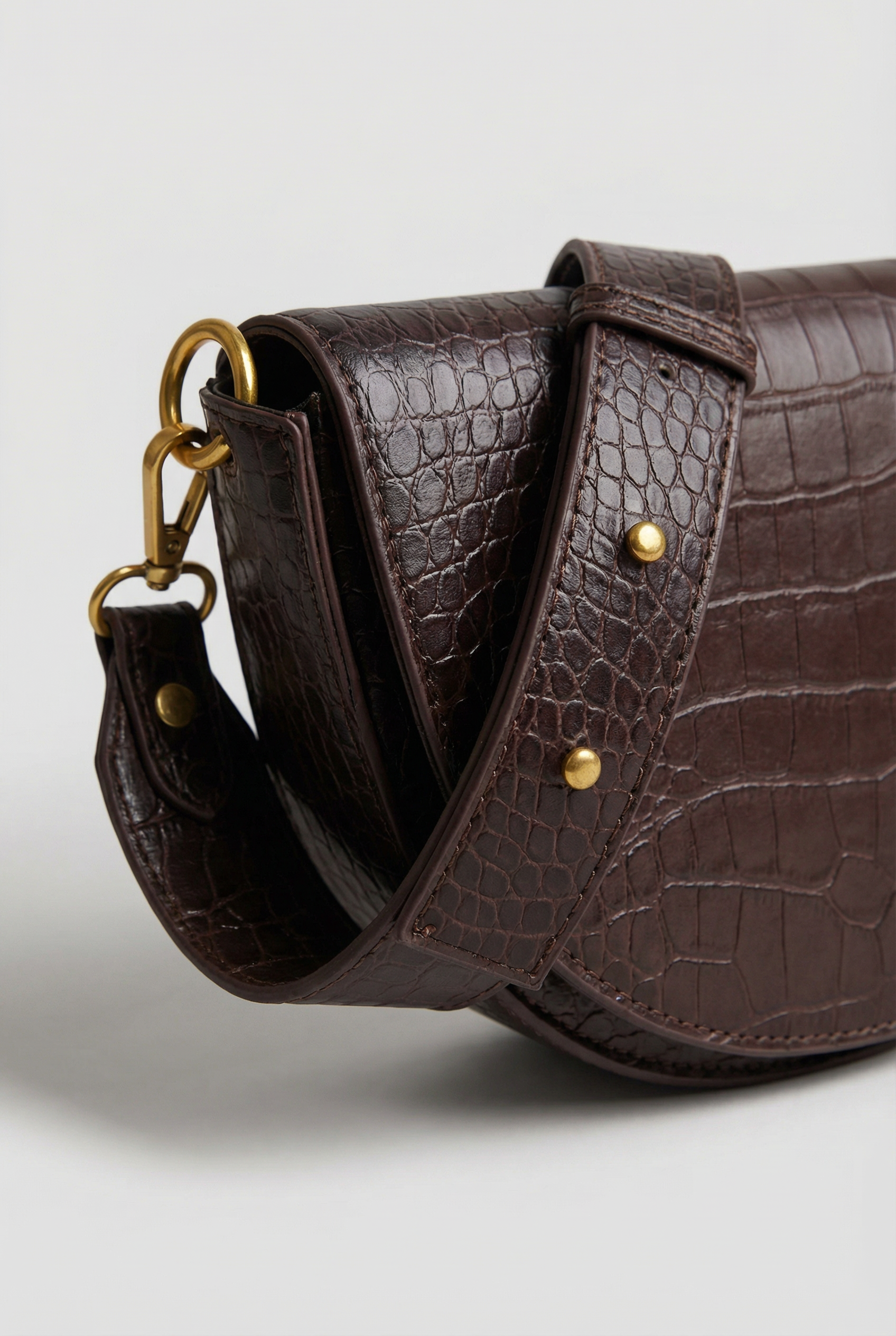 Kensington Saddle Bag - Mocha