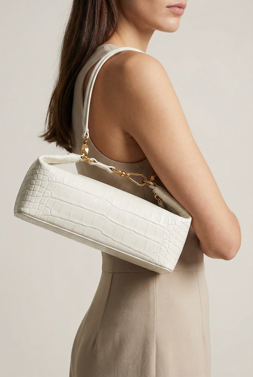 Mayfair Vintage Box Bag - White