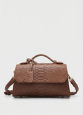 Windsor Structured Mini Satchel - Brown