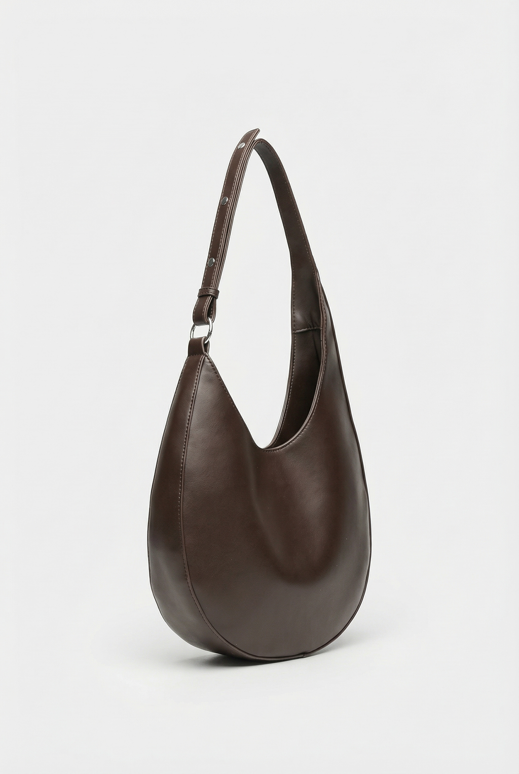 Luna Crescent Shoulder Bag - Mocha