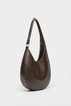 Luna Crescent Shoulder Bag - Mocha