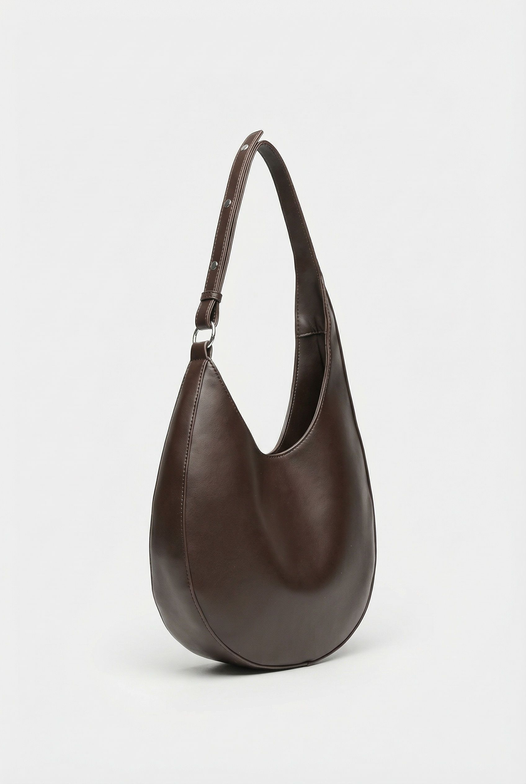 Luna Crescent Shoulder Bag - Mocha