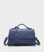 Windsor Structured Mini Satchel - Blue