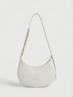 Chelsea 90s Shoulder Bag - White