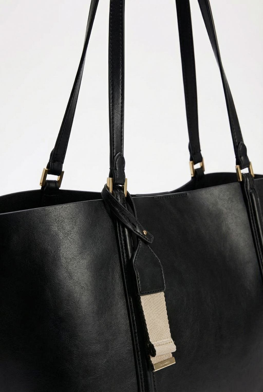 Oxford Large Capacity Work Tote - Black