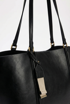 Oxford Large Capacity Work Tote - Black