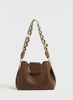 Camden Structured Bucket Bag - Brown