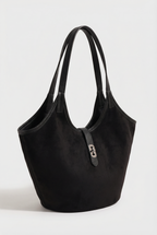 Aspen Frosted Vintage Tote - Black