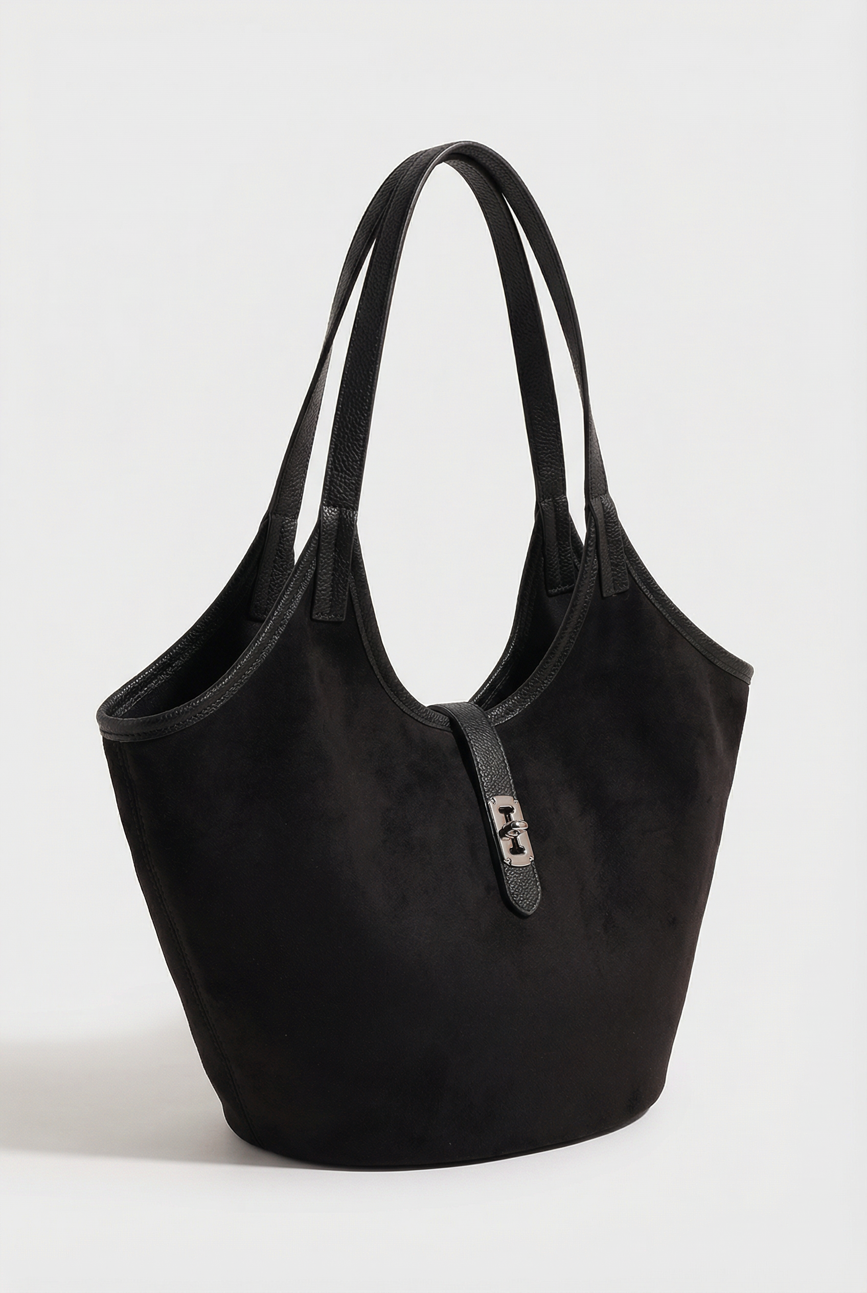 Aspen Frosted Vintage Tote - Black