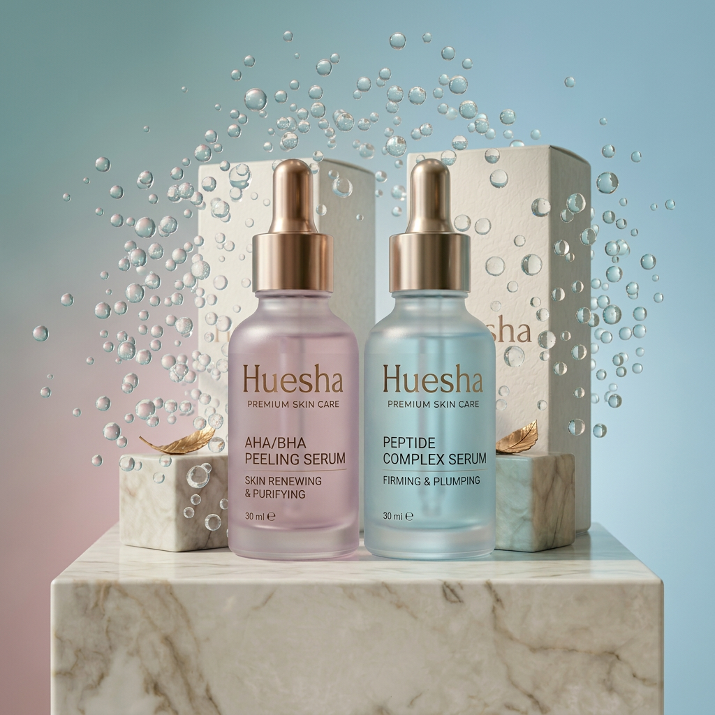 Derin Yenilenme Seti - AHA/BHA ve Peptide Serum