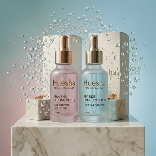 Derin Yenilenme Seti - AHA/BHA ve Peptide Serum
