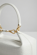 Mayfair Vintage Box Bag - White