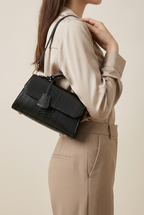 Windsor Structured Mini Satchel - Black
