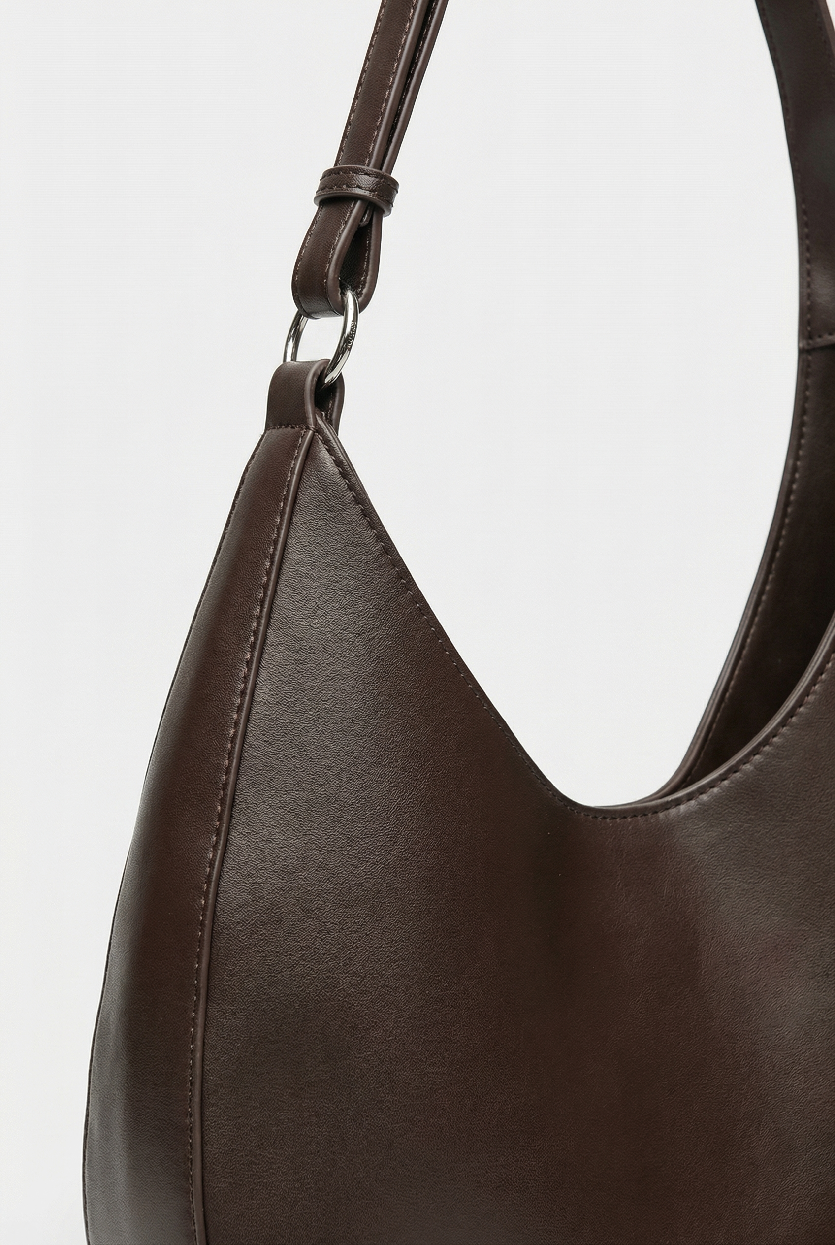 Luna Crescent Shoulder Bag - Mocha