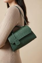 Windsor Structured Mini Satchel - Green