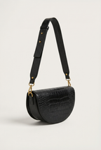 Kensington Saddle Bag - Black