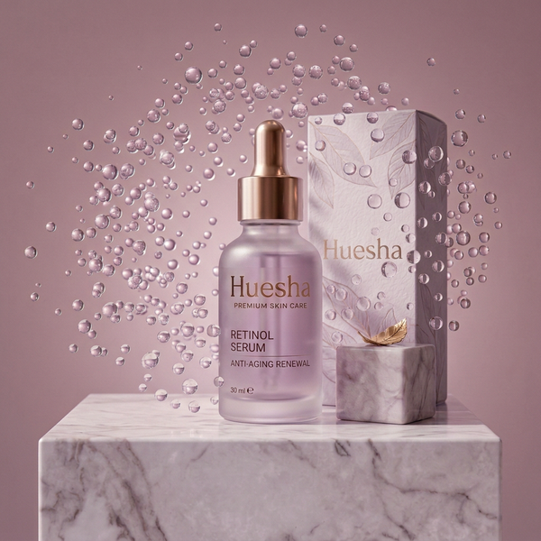 Huesha Retinol Serum - Yaşlanma Karşıtı Yenileyici